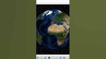 3D Globe using Python which moves!!! or atleast crawls!!