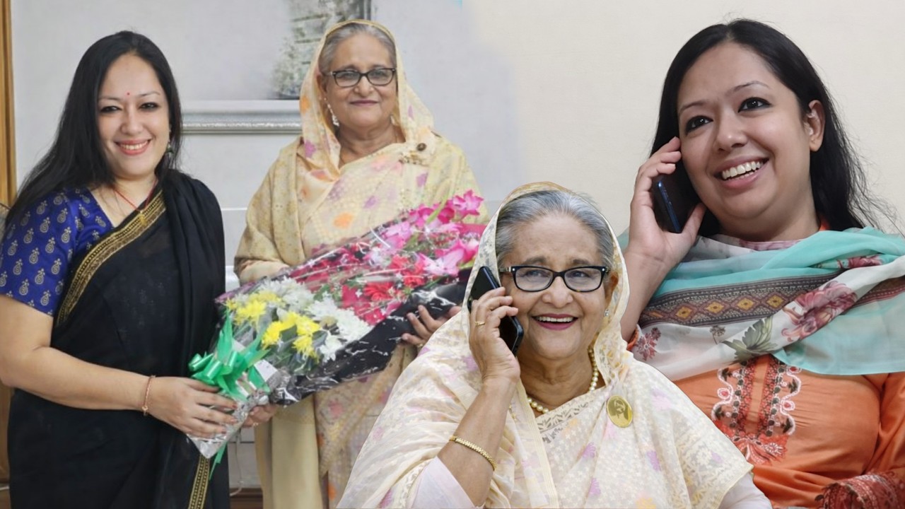 গোপন কল রেকর্ড ফাঁস ! এমপি হয়েই নিষিদ্ধ আওয়ামীলীগে যোগ দিলেন ব্যারিষ্টার রুমিন ফারহানা !!