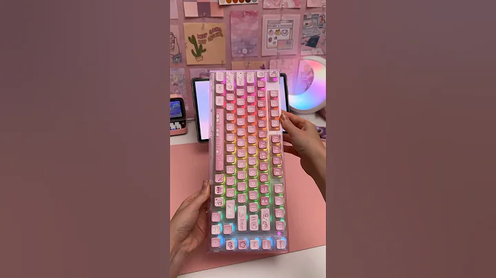 pretty keyboard unboxing 😍✨ iPad accessories | digital planner | Samsung galaxy tab S9 | asmr typing