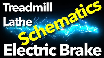 Schematics for Adding AUTOMATIC Electric Brakng to a Treadmill Lathe Motor Upgrade SCR, MC60, MC2100
