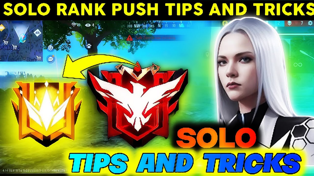Solo Rank Push Tips And Tricks | How To Push Rank In Free Fire | FREE ...