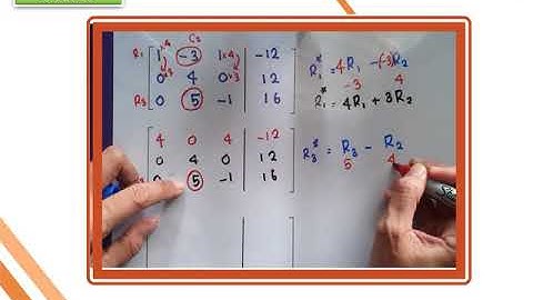 4.4 System of Linear Equations : Gauss-Jordan Elimination Method (Part II)