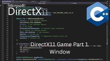 DirectX11 with C++ | Part 1 | Window
