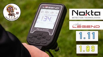 Comparing v1.11 with v1.09 Of The Nokta Legend | Tips, Settings And Final Thoughts | Metal Detecting