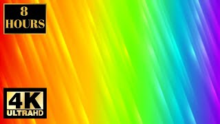 Happy Pride Gay Pride Colors Rainbow LGBTQ Wallpaper Screensaver Background 4K 8 HOURS screenshot 2