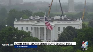 Suspect dead after opening fire near White House security checkpoint, Secret Service says