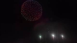 第21回こうのす花火大会2024　スターマイン　埼玉県鴻巣市