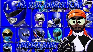 All Blue Power Ranger Team | Power Rangers | Forever Blue #powerrangers #henshin