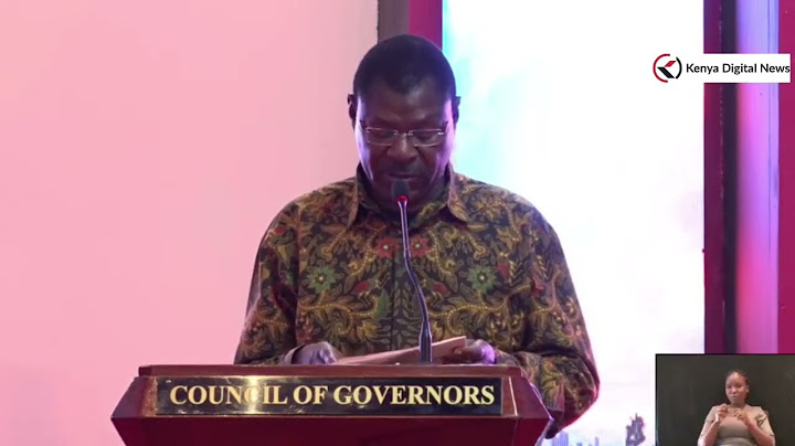 SPEAKER WETANGULA DELIVERS PRESIDENT RUTO'S SPEECH AT THE COUNCIL OF GOVERNORS CLOSING CEREMONY!!