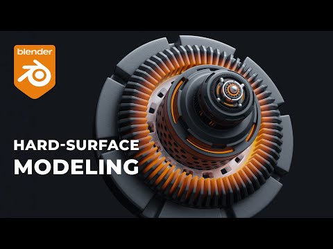 Видео: Hard-Surface моделирование в Blender