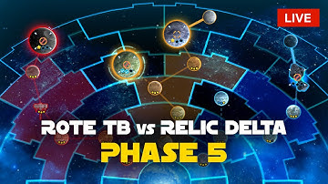 Phase 6 - Testing Relic Delta Impact | SWGOH ROTE TB