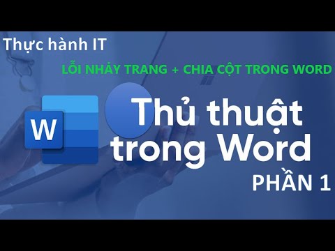 CÁC THỦ THUẬT TRONG WORD – PHẦN 1 || Thực hành IT