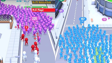 Crowd City Max Level Mobile Game Walkthrough Update Pro | New Android,iOS Gameplay NKGHRD