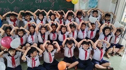 Kỉ niệm lớp 4/5 năm học 2020 - 2021. Trường Tiểu học Nguyễn Hữu Cảnh