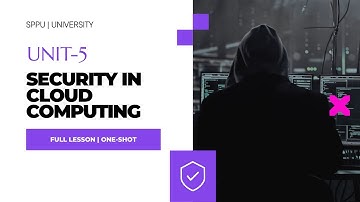 Unit 5: Security in Cloud Computing – Full Lesson in One Shot | Cloud Computing | SPPU 2025