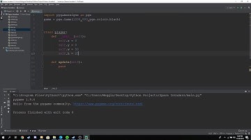 Space Invaders in python pygame timelapse