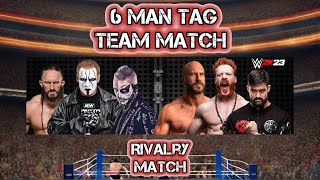 Sting, Darby, and Pac vs Claudio Castignoli, Sheamus, and Wheeler Yuta: 6 Man Tag Team Match