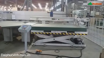 PANEL SAW CNC KẾT HỢP BÀN NÂNG THÔNG MINH | BÀN NÂNG LÙA PHÔI TỰ ĐỘNG