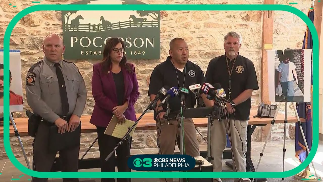 Authorities provide update on escaped inmate from Chester County Prison