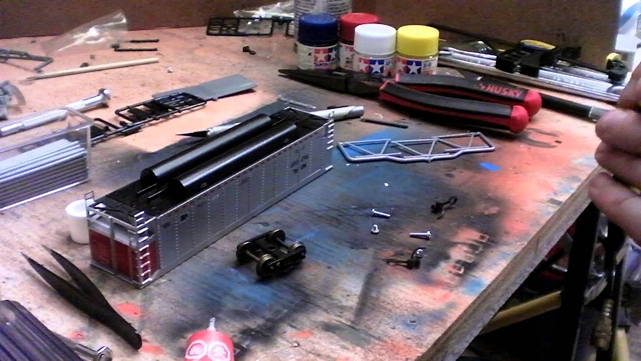 How To Build a HO scale LBF company coal car YouTube