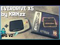 Everdrive gba x5 by krikzz gba super famicom avec cran ips v2