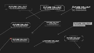 Modern Callout Pack Premiere Pro Templates