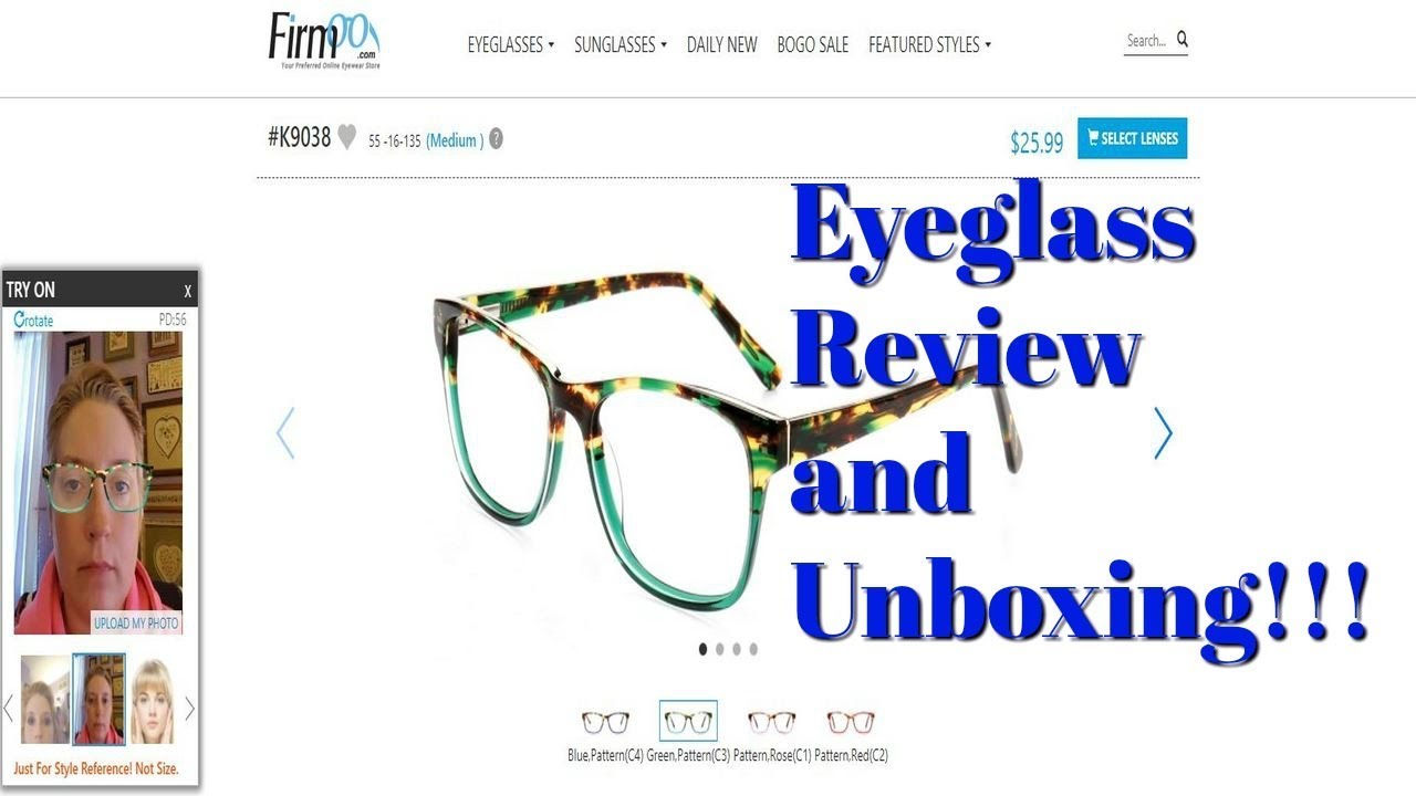 Firmoo eyeglass review and unboxing!!! YouTube