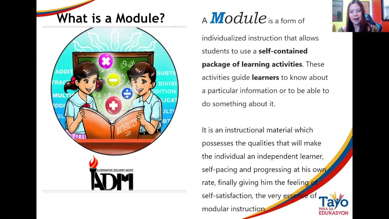 example of hypothesis about modular learning