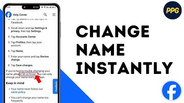 How To Change Name On Facebook Without Waiting 60 Days ?