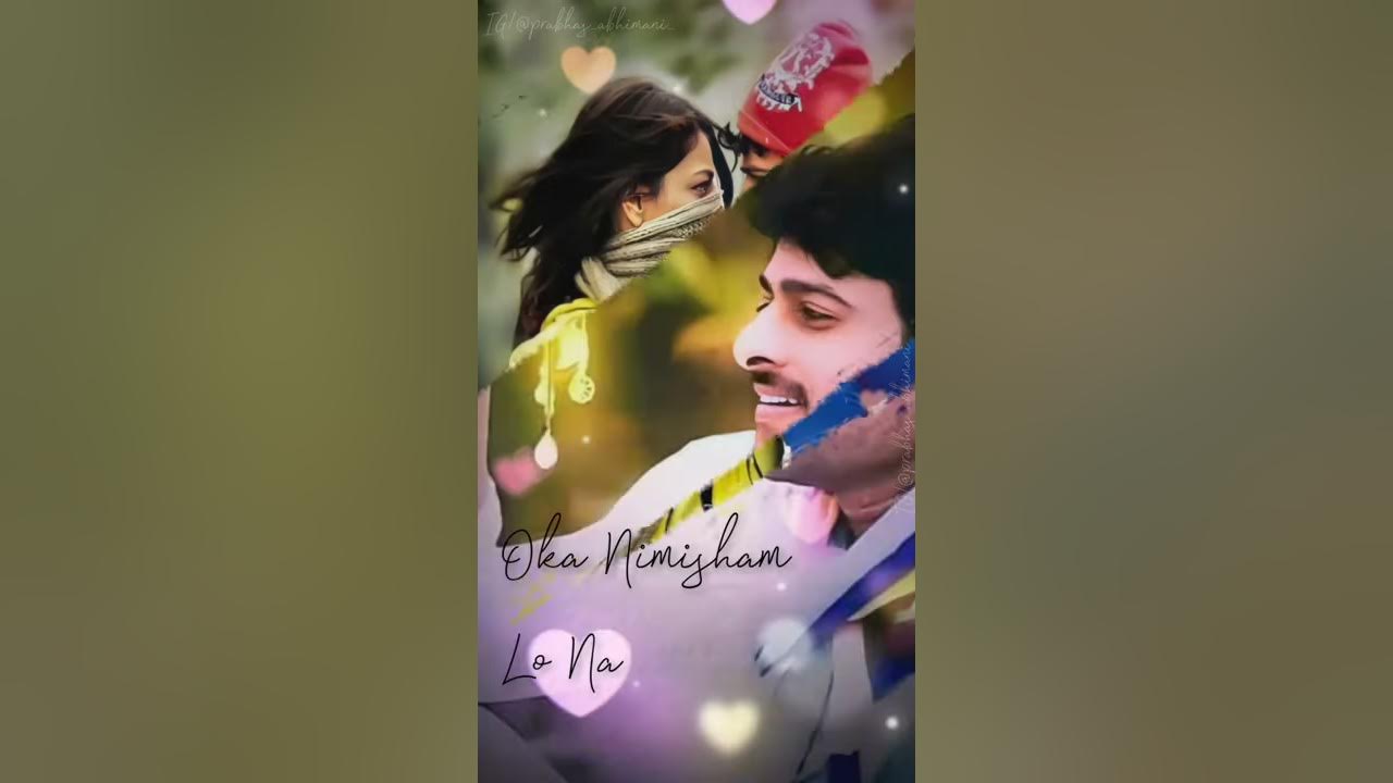 Neeve Darling Lyrical Whatsapp Staus | Prabhas Abhimani