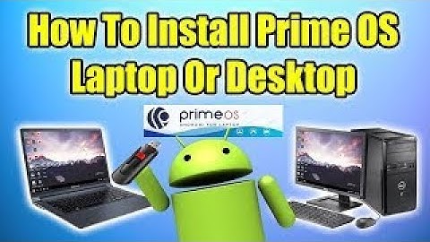 install prime os on low end pc