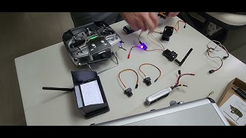 EWRF FPV 5.8Ghz 2W VTX - INJIEAN 5.8G 48CH 4.3 Inch LCD VRX - 3CH dual video Camera - Banggood.