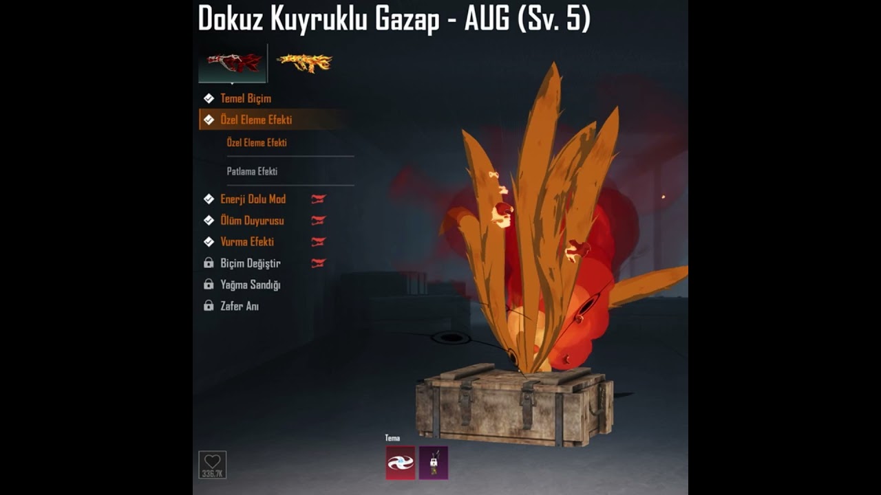 Buz diyarı + Dokuz kuyruk AUG hesap videosu