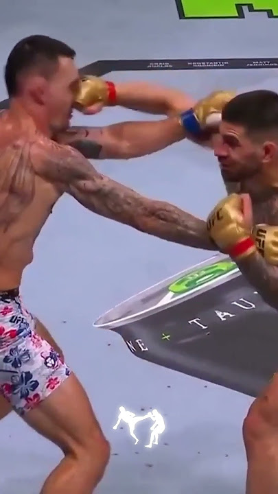 Ilia Topuria KOs Max Holloway in Slow Motion #ufc #mma