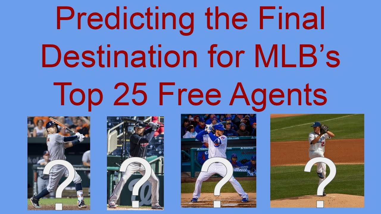 MLB Free Agent Predictions YouTube