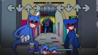 Cartoon Cat Huggy Vs Huggy Wuggy (FNF Mod New Characters) / Playtime / FNF New Mod x Poppy Playtime