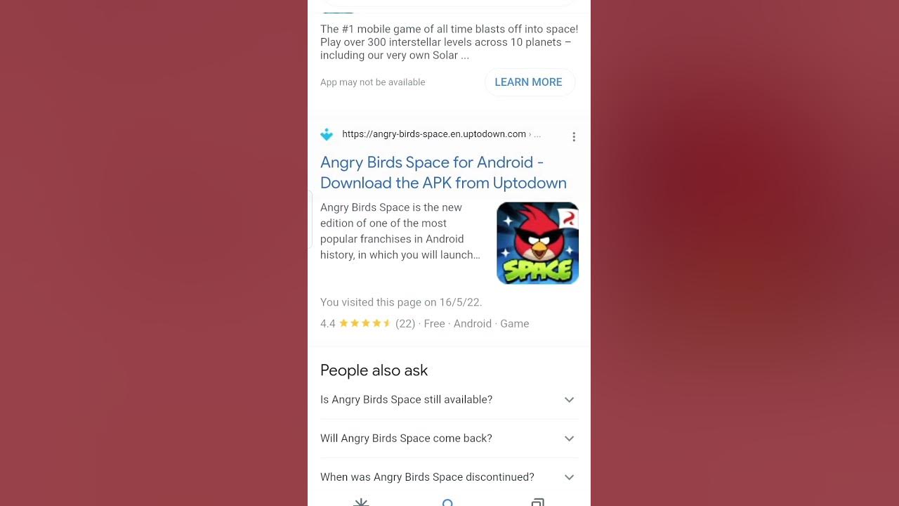 Angry Birds Space for Windows - Download it from Uptodown for free