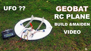 GEOBAT RC PLANE BUILD VIDEO & MAIDEN FLIGHT |#Geobat #rcplane #maidenflight #RC  #diydot3d