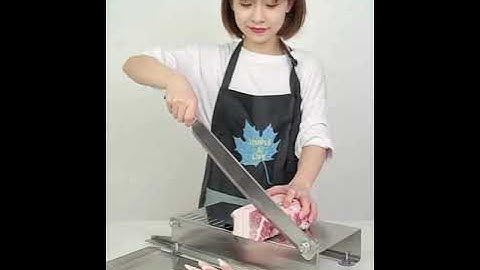 DAO CẮT GÀ THÁI THỊT ĐÔNG LẠNH, THÁI THUỐC BẮC, CHẶT XƯƠNG ĐA NĂNG FOODCOM (LH: 0989032869)