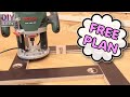 Make your own adjustable DIY Router Template !  A must have Jig !