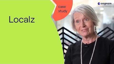 Cognism - Localz Case Study [SaaS B2B lead generation and sales automation]
