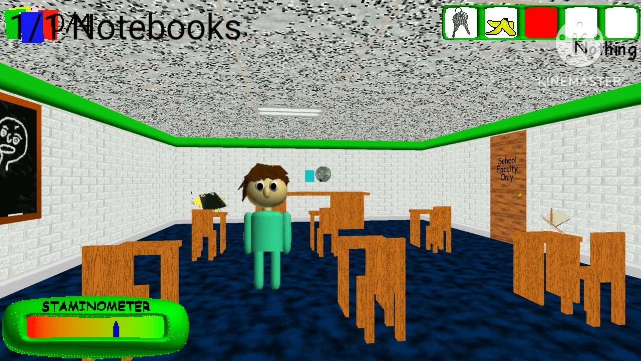 Baldi's Basics The Ultimate demo (First Notebook ending) 