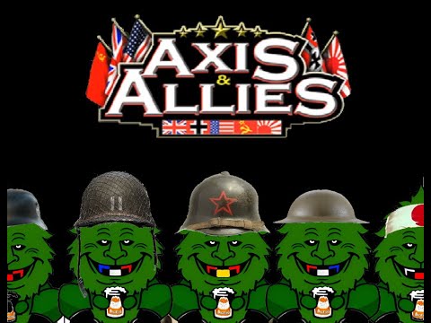 Видео: Обзор РТС "Axis and Allies" (Ось и союзники) 2004 год