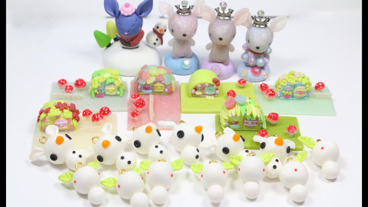 Shop Update #3: Fairy Homes, Jumbo Stitch Bunnies, Snow Bunnies