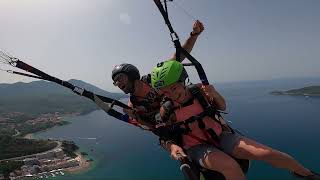 Summer 2021 / Tandem paragliding with Iryna / Budva, Montenegro