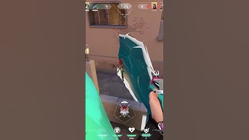 VALORANT INSANE SAGE WALL TRIPLE KILL #shorts