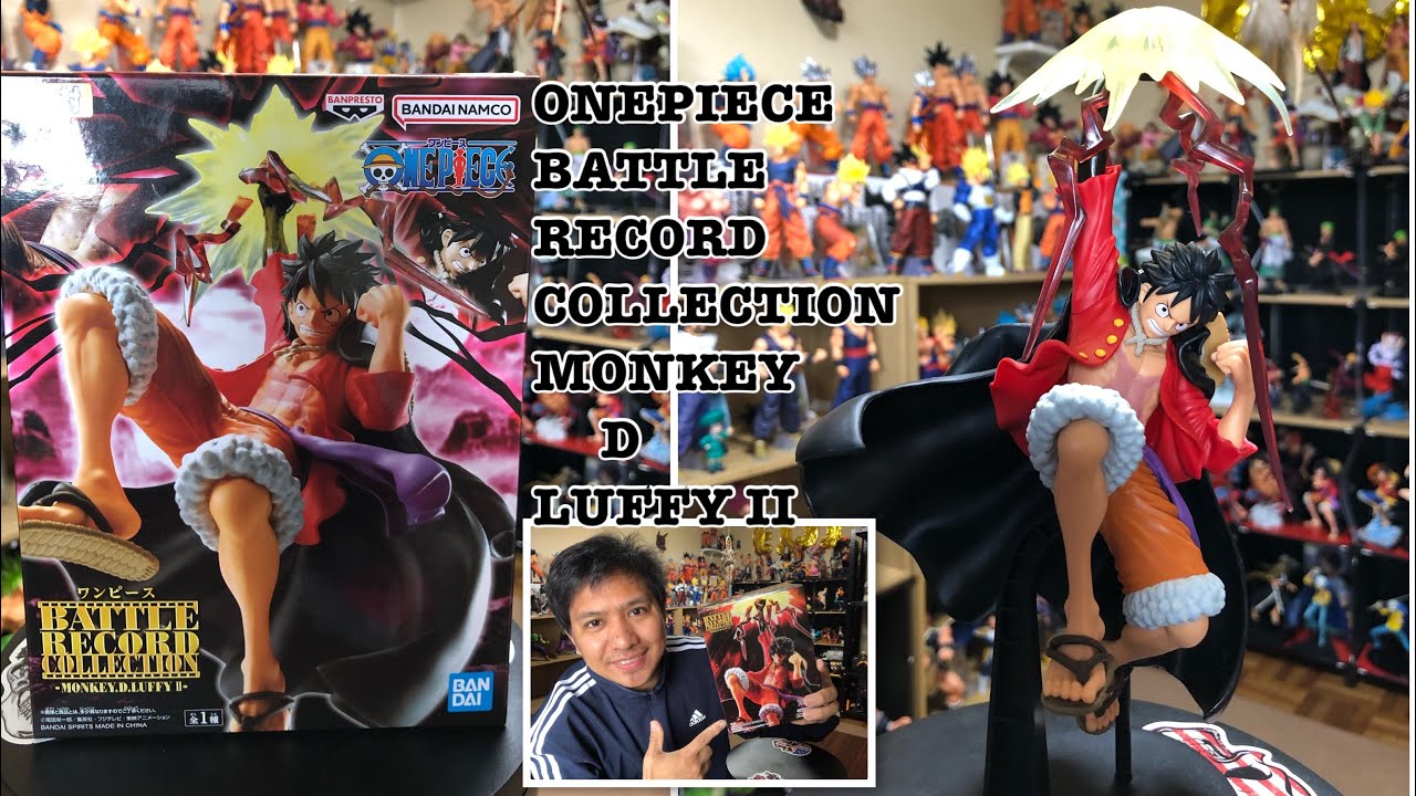 Unboxing/review LUFFY ONEPIECE BATTLE RECORD COLLECTION MONKEY D 