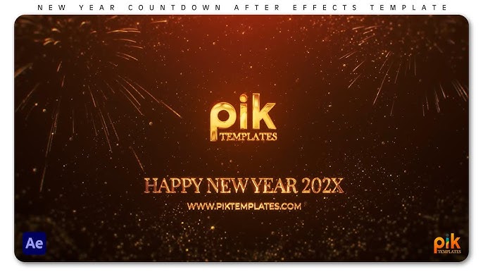 New Year Countdown - After Effects Templates | Free Download | Pik Templates - YouTube new-year-countdown-after-effects-templates-free-download-pik-templates-youtube