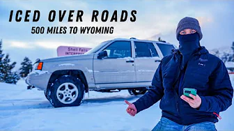 Road Tripping Across Wyoming's Dangerous Winter in a Grand Cherokee