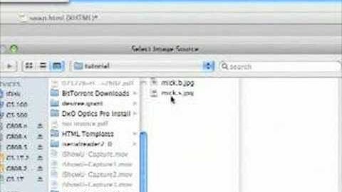 dreamweaver- swap images part 1